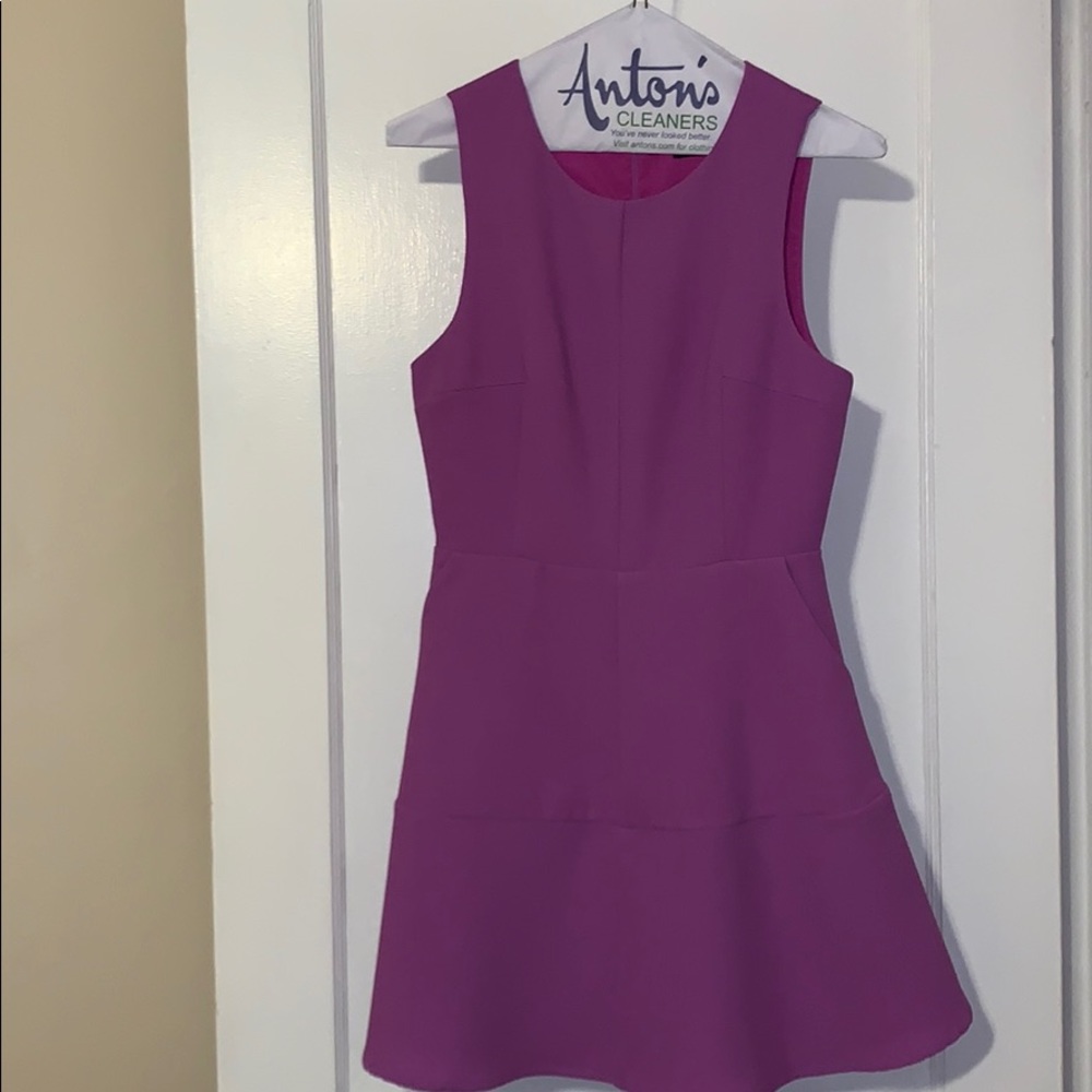 Pop of Color Dress (Orchid) Small with Pockets!